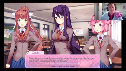Mount C plays Doki Doki Literature Club #3
