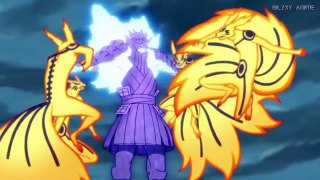 Naruto Is Able To Hold Amaterasu Using The Kyuubi Chakra - Final Battle Naruto vs Sasuke Full Fight!