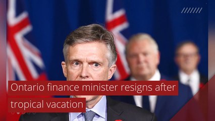 Ontario finance minister resigns after tropical vacation, and other top stories in international news from January 01, 2021.