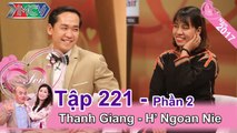 Hồng Vân 'trố mắt' nghe tục 'bắt chồng' của cô dâu Ê Đê | Thanh Giang - H' Ngoan Nie | VCS #221 