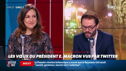 #Magnien, la chronique des réseaux sociaux : Les voeux du président Emmanuel Macron vus par Twitter - 01/01