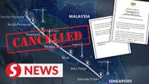 Malaysia, Singapore terminate HSR project