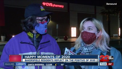 Bakersfield residents reflect on the positive of 2020