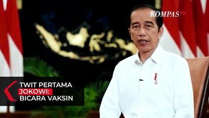 Tahun Baru 2021, Presiden Jokowi Nge-Tweet 4 Vaksin untuk Indonesia