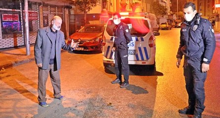 Polisin ‘Bende korona var’ diyen alkollü şahısla imtihanı