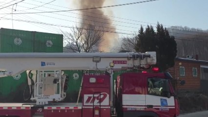 경기 광주 식당에서 불...2명 대피 / YTN