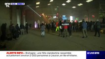 Les images de la rave-party géante toujours en cours à Lieuron en Bretagne