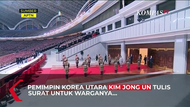 Isi Surat Kim Jong Un untuk Warga Korut di Awal 2021