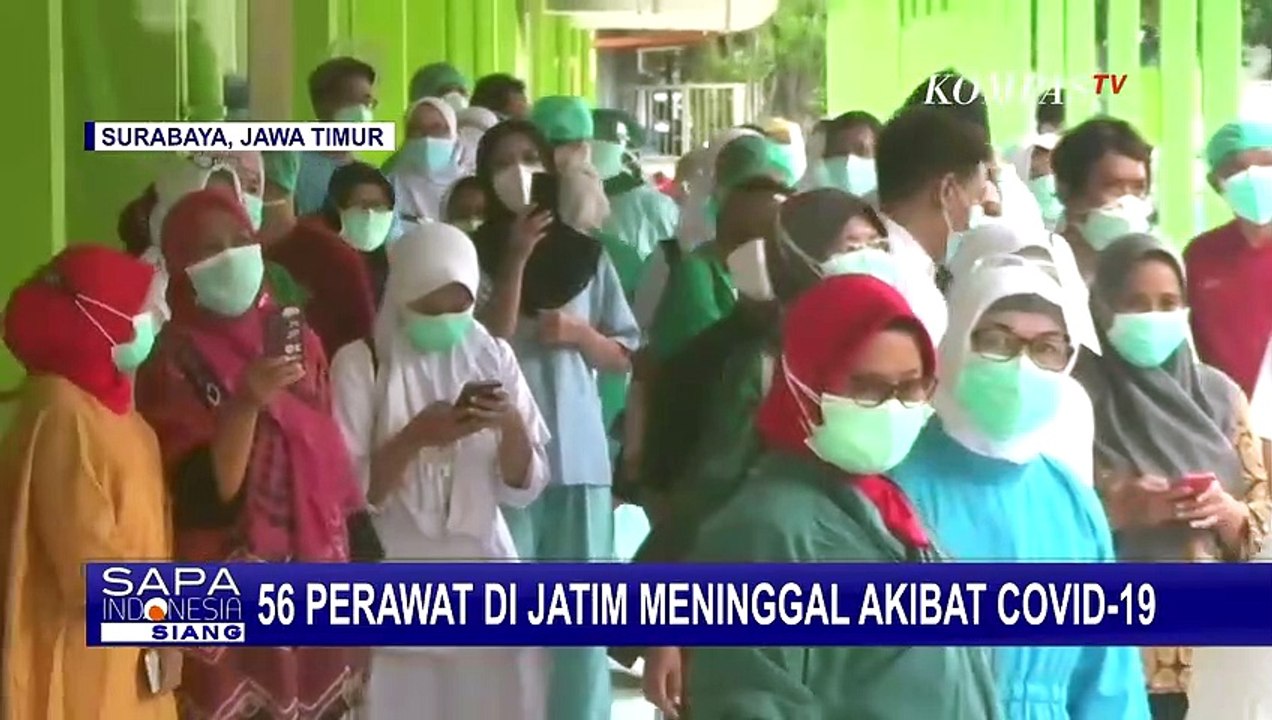 Total 56 Tenaga Medis Jawa Timur Meninggal Dunia Karena Covid-19