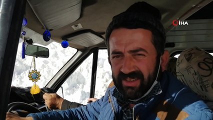 Van-Bahçesaray yolu kontrollü ulaşıma açıldı