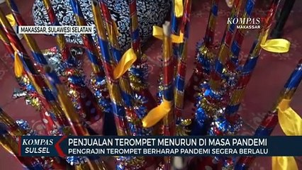 Pengrajin Terompet Berharap Pandemi Segera Berlalu