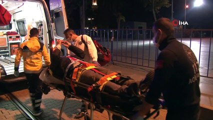Sebep olduğu kaza sonrası motosiklet sürücüsünün başından bir an olsun ayrılmadı