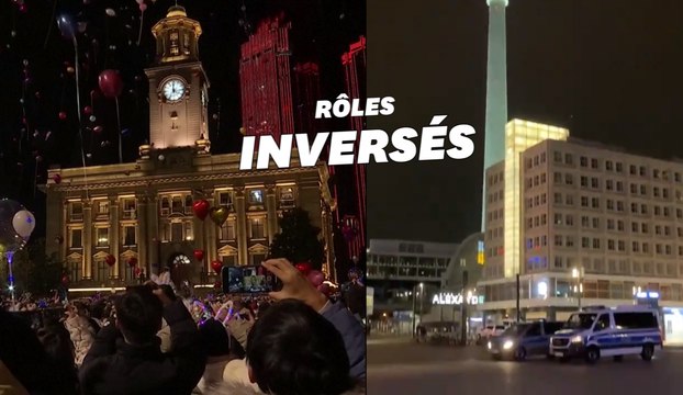 Réveillon du Nouvel an: le contraste frappant entre la foule de Wuhan et ces métropoles désertées