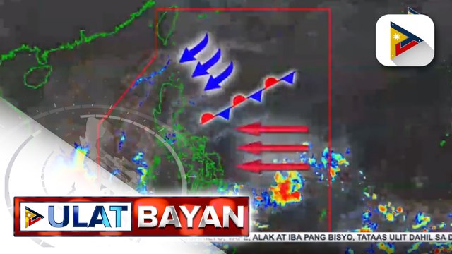 PTV INFO WEATHER: Tail-end of a frontal system, nakaaapekto sa Southern Luzon