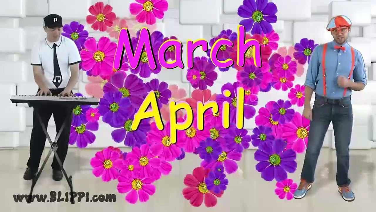 Nursery Rhymes - Months of the Year Song