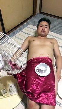 Japanese naked entertainer hits the Internet with cup tricks - viral videos