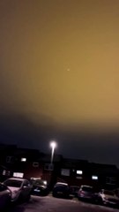 Orange glow in Leeds skyline on New Year's Eve. Credit: Ryan Hodge