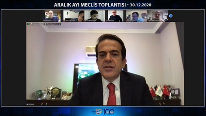 Antalya Ticaret Borsası yılın son meclisini topladı