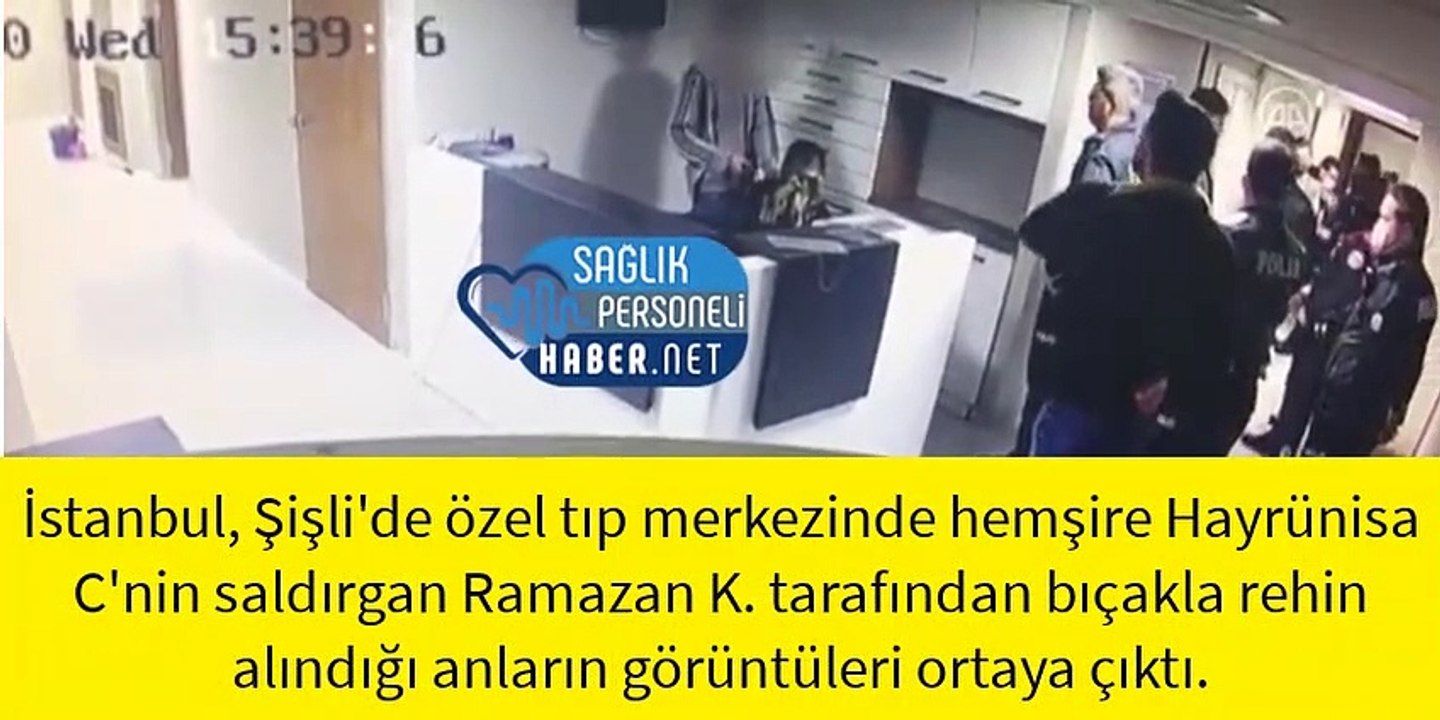 Şişli'de rehin alınan hemşirenin kurtarılma anları