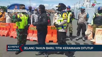 Jelang Tahun Baru, Titik Keramaian Ditutup