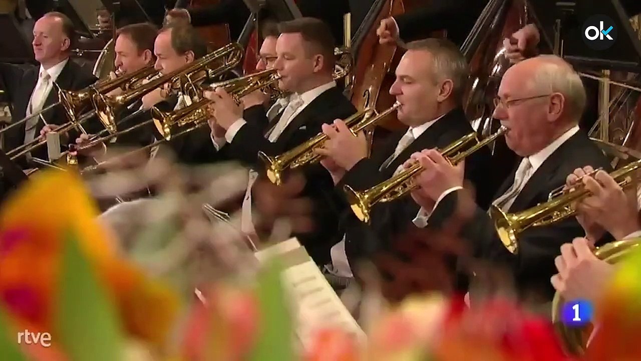 Insólito concierto de Año Nuevo en Viena sin publico en la Sala Dorada
