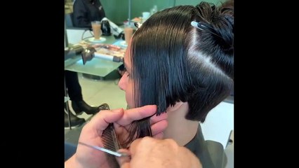 Hottest best short bob with nape | Short haircut for women | Very Short haircuts | hair makeover