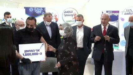 Israel anuncia haber vacunado ya al 10% de su población