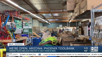 We're Open, Arizona: Phoenix ToolBank offers free PPE
