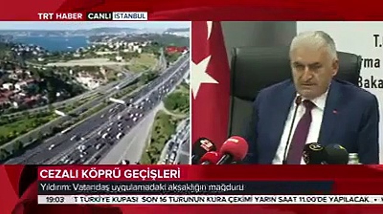 Müjde!!! Köprü Geçiş Cezaları İptal Edilecek Ancak Bir Sonraki Seçimde!!!