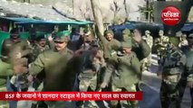 Border Security Force personnel celebrate New Year 2021