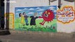 Gaza: murales contro il Coronavirus