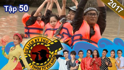 NHỮNG THÁM TỬ VUI NHỘN | Tập 50 UNCUT | Chuyến đi miền Tây thú vị của Mây và Thiên Vương | 141217 
