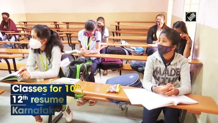 Coronavirus Lockdown: Classes for 10th, 12th resume in Karnataka