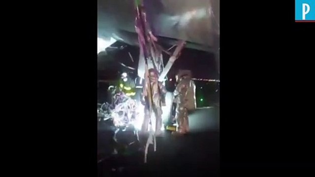 Colombie : un avion atterrit d'urgence après avoir heurté un ballon rempli de décorations