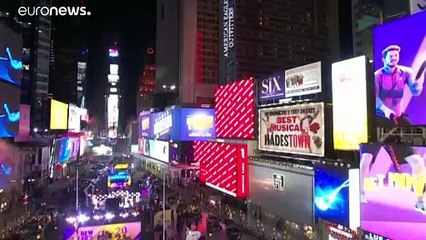 New York 2021: Times Square's famous ball drop brings in the New Year