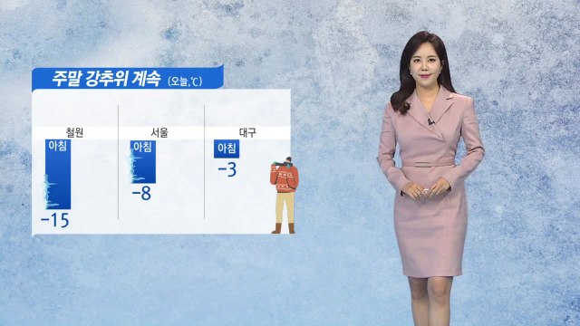 [날씨] 오늘도 매서운 추위 계속...빙판길 주의 / YTN