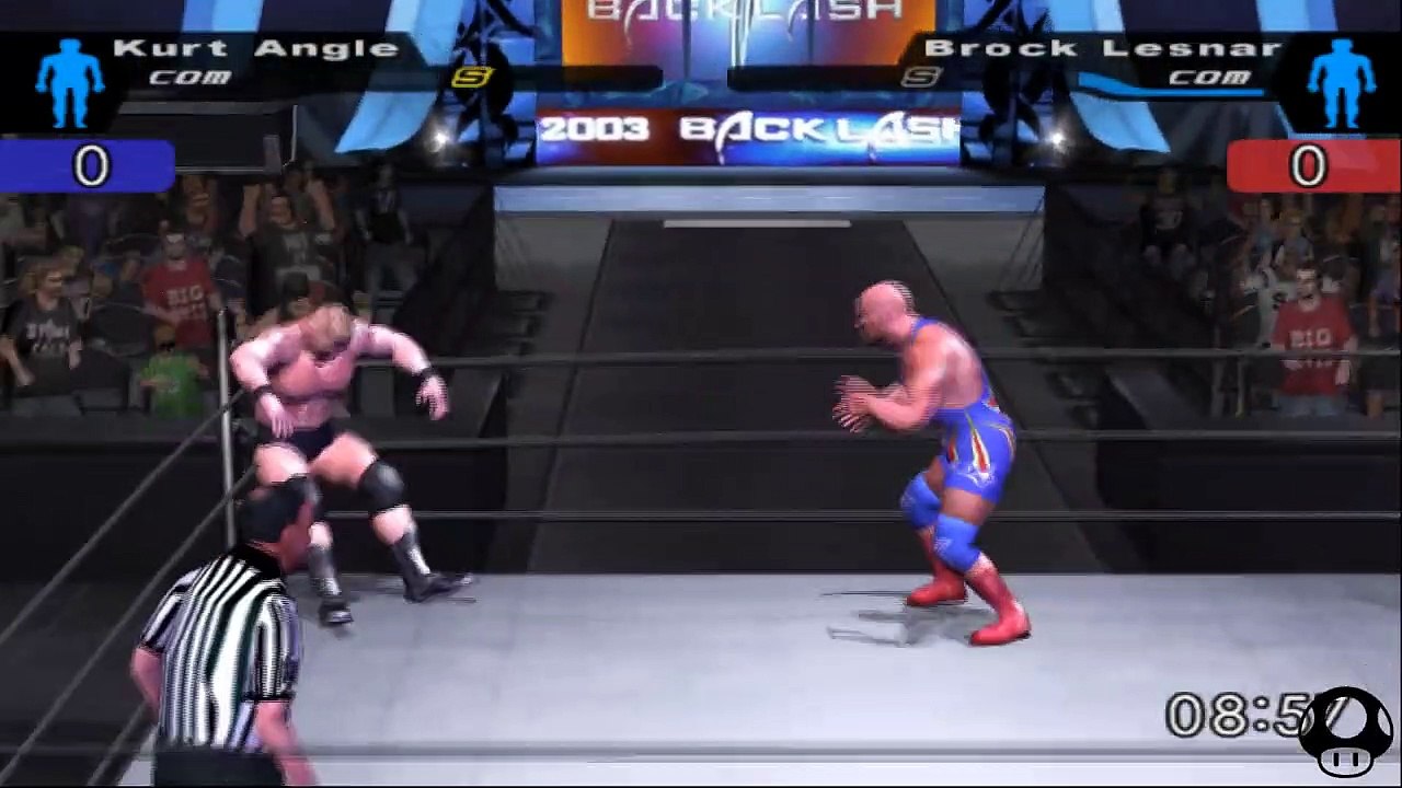 Here Comes the Pain Kurt Angle vs Brock Lesnar