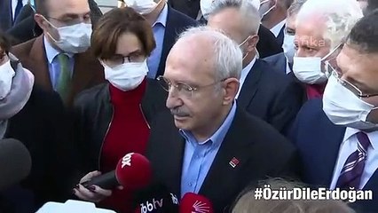 Kemal Kılıçdaroğlu: Özür dile Erdoğan
