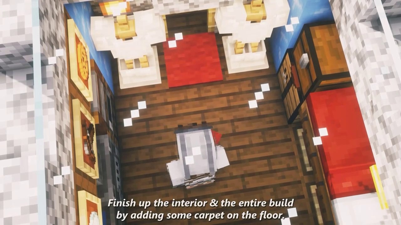 Minecraft| How to Build a Winter Underground Base