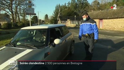 Soirée clandestine : 2 500 personnes réunies dans un hangar en Bretagne