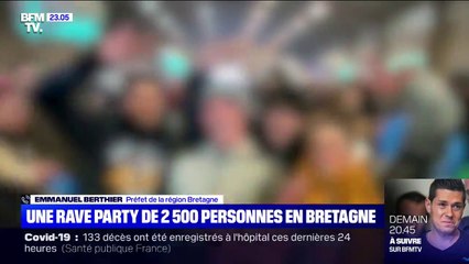 Rave party en Bretagne: pour le préfet, "les raveurs ont fait preuve d'irresponsabilité"