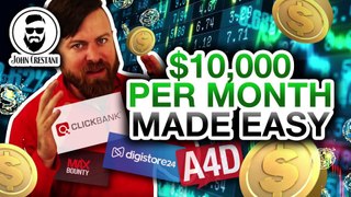 How To Make $10,000 A Month With Affiliate Marketing (Beginner Friendly)_| make money online