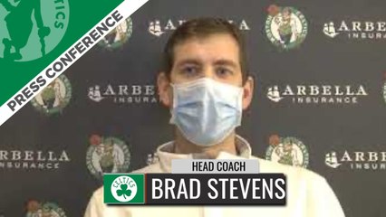 Brad Stevens Pregame Interview | Celtics vs Pistons