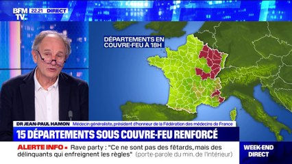 Covid-19 : 15 départements sous couvre-feu renforcé - 01/01