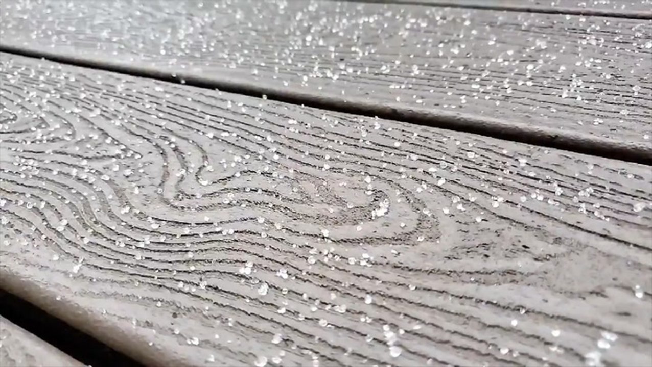 Sleet impacts in slow motion
