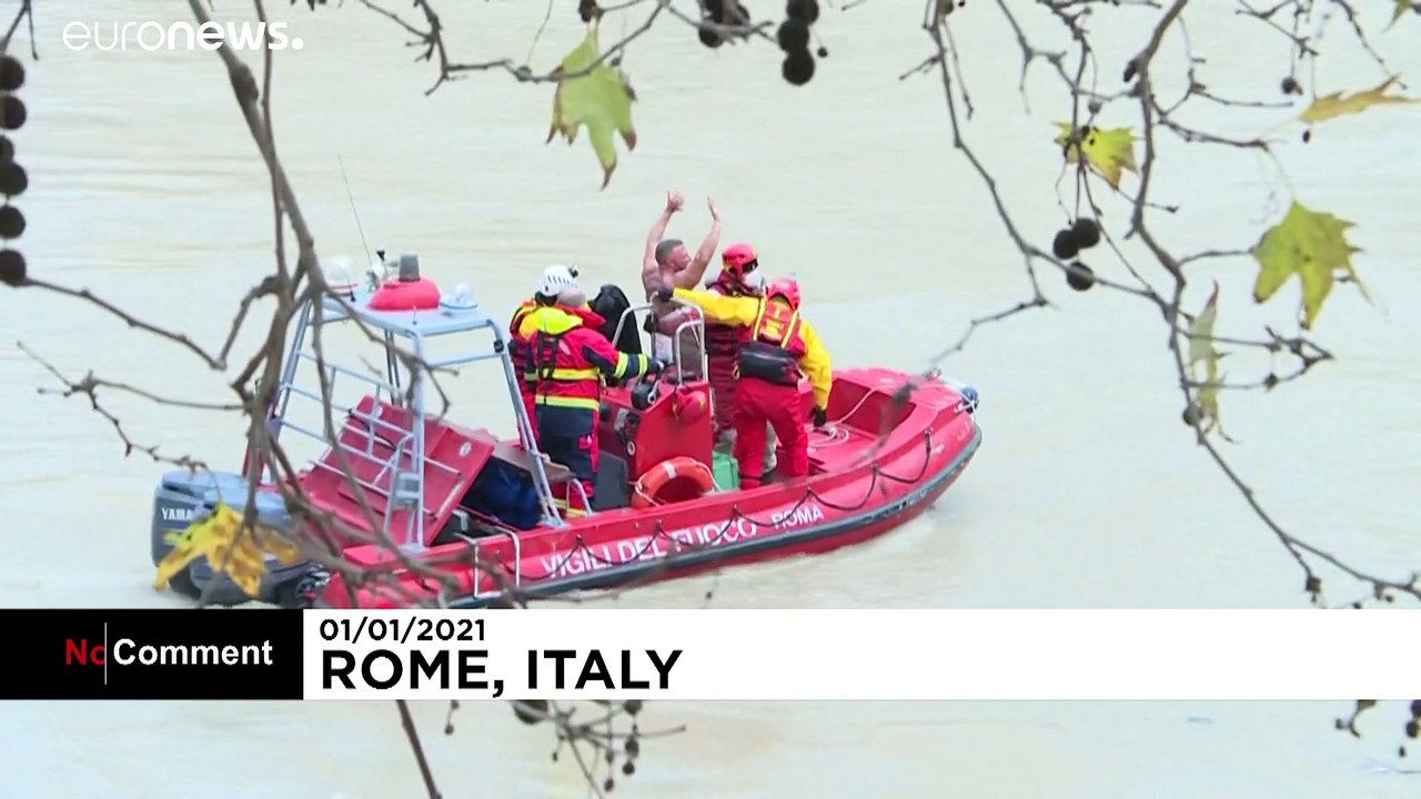 Sprung ins eiskalte Neujahr