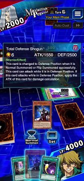 Yu-Gi-Oh! Duel Links - Total Defense Shogun Gameplay (Leo and Luna’s Duel Carnival SR Card Reward)