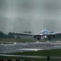 What a scary landing ever