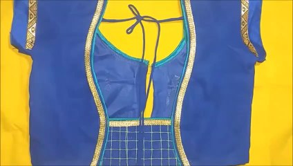 Very beautiful blouse design cutting and stitching step by step in hindi
