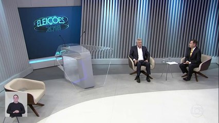 Globo | ÍNTEGRA: Entrevista (debate cancelado DF) | 25/10/2018